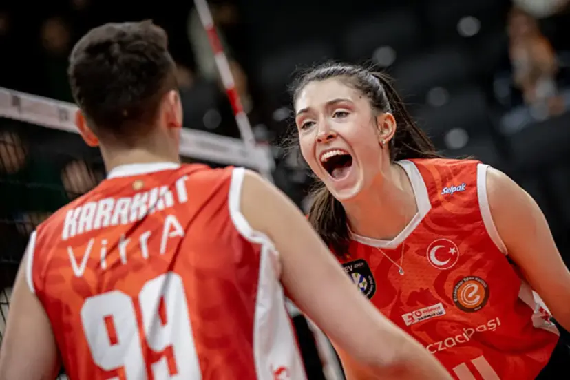 Eczacıbaşı Dynavit, Olimpiakos’a set vermedi!