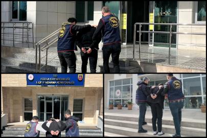 Adana’da aranan 3 şahıs yakalandı