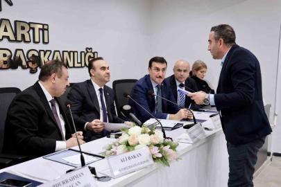 Bakan Kacır’a Akçadağ’ın Küçük Sanayi Sitesi projesi sunuldu