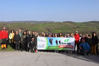 Bizim Köy Doğa Yürüyüşü bu ay Nebihoca’da gerçekleştirildi