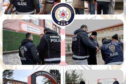 Elazığ’da 233 okul önü ve çevresi denetlendi