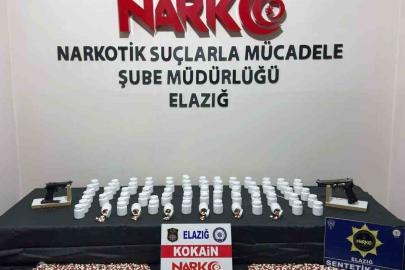 Elazığ’da 802 gram kokain ele geçirildi: 1 şahıs tutuklandı