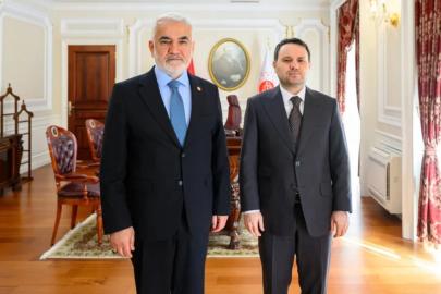 HÜDA PAR Genel Başkanı Yapıcıoğlu’ndan Adalet Bakanı Gürlek’e hayırlı olsun ziyareti