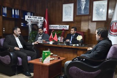 HÜDA PAR Tarsus İlçe Başkanlığından Muhtarlar Derneği’ne hayırlı olsun ziyareti