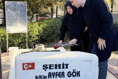 İlk şehit kadın pilot anıldı