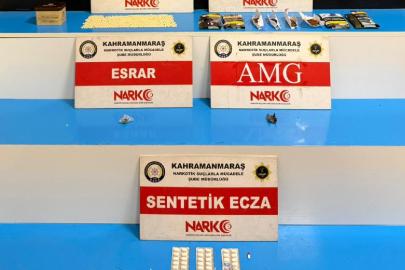 Kahramanmaraş’ta uyuşturucu operasyonu: 1 tutuklama