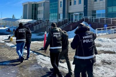 Kars’ta uyuşturucu operasyonu: 3 tutuklama