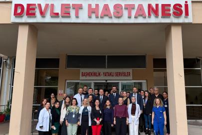 Kemer Devlet Hastanesi'ne ziyaret