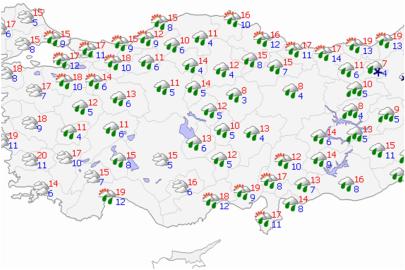 Meteoroloji’den 49 il için “Sarı kodlu” uyarı