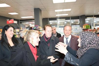 Milletvekili Ölmeztoprak’tan ‘KOP Boykot Market’e ziyaret