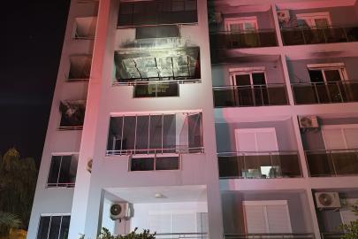 Rezidansta başlayan yangın söndürüldü