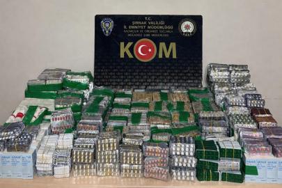 Şırnak'ta narkotik ve kaçakçılık operasyonları: 53 şüpheliden 4’ü tutuklandı