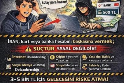 Tatvan Cumhuriyet Başsavcılığından dolandırıcılığa karşı bilgilendirme