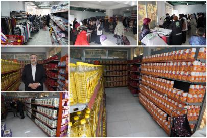 Umut Kervanı İstanbul'da ikinci sosyal marketini dualarla açtı