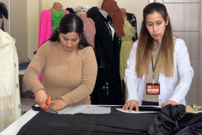 Yüksekovalı kadınlar hem meslek öğreniyor hem geleceğe hazırlanıyor