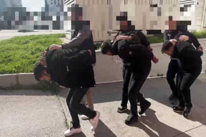 Adana’da uyuşturucu operasyonu : 10 kişi yakalandı