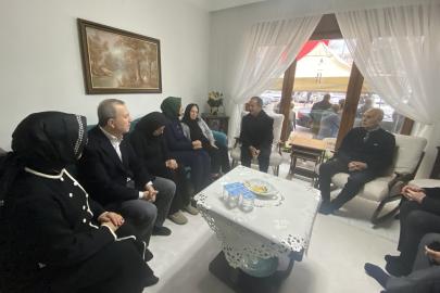 AK Partili Kaya'dan şehit ailesine ziyaret