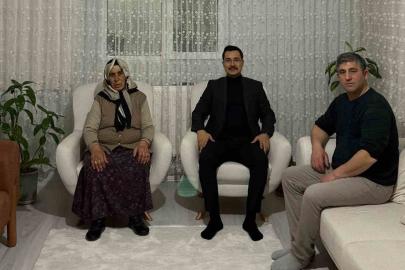 Akyaka Kaymakamı İsmail Demirtaş şehit ailesi ile iftar sofrasında buluştu