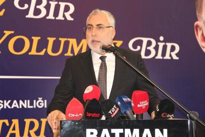 Bakan Işıkhan: Batman, Türkiye Yüzyılı'nın lokomotif şehirlerinden biri oldu