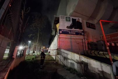 Batman'da AVM'de elektrik yangını paniği