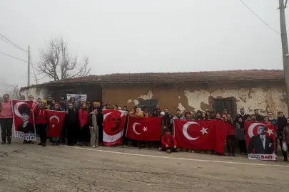 Bursa Nilüfer'den 18 Mart anısına doğa yürüyüşü