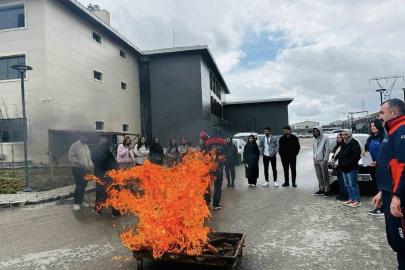 Elazığ’da afet ve yangın farkındalık eğitimi