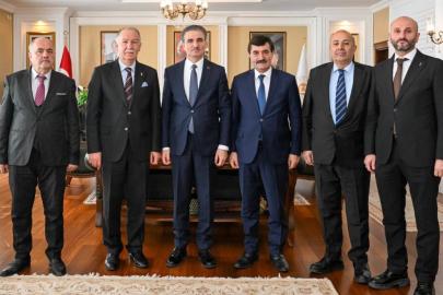 ESOB’dan Vali Aydın Baruş’a hayırlı olsun ziyareti