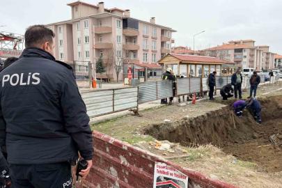 İnşaat alanında doğalgaz hattı koptu, ekipler seferber oldu