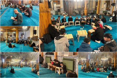 Konya Kapu Camii’nde Ramazan’ın son günlerinde itikâf yoğunluğu