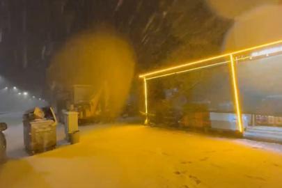 Malatya’nın yüksek kesimlerinde kar