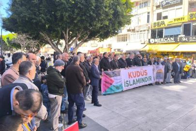 Mersin'de Gazze’de devam eden siyonist vahşete ve bölgede tırmanan gerilime tepki