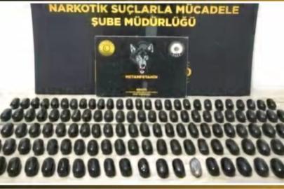 Midelerinde uyuşturucu taşıyan 3 şahıs tutuklandı