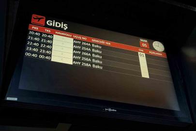 Nahçıvan havalimanına saldırı sonrası Bakü-Nahçıvan uçak seferleri Iğdır’a yönlendirildi