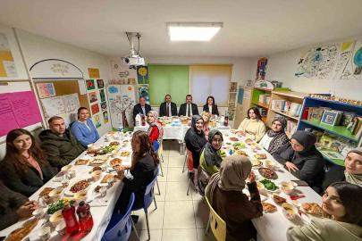 TEGV gönüllüleri ve yöneticiler iftarda buluştu