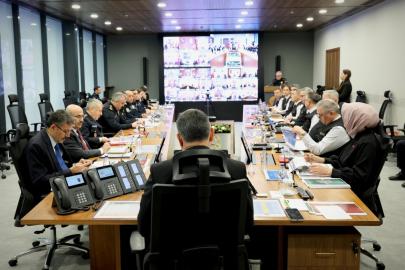 81 il valisiyle "Güvenlik Toplantısı" gerçekleştirildi