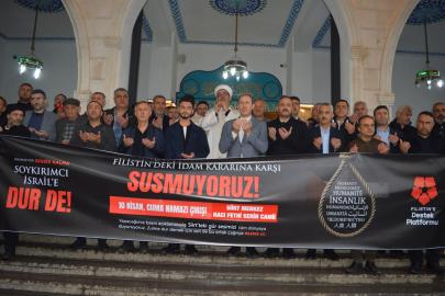 81 İlde Filistin için ortak ses: Küresel direniş başlatıyoruz