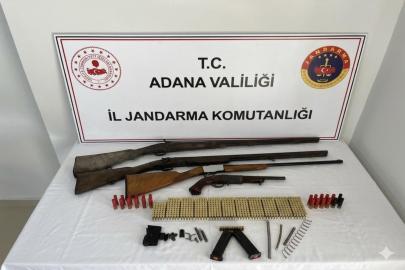 Adana’da ruhsatsız silah operasyonu: Bir gözaltı
