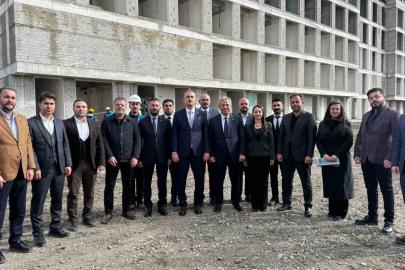 Ağrı’da sağlık yatırımları sahada incelendi
