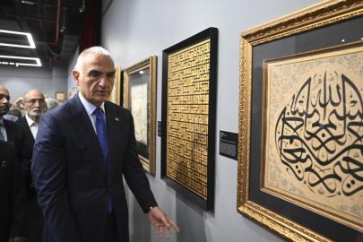 Bakan Ersoy: Fuadname emeğin ve sanat anlayışının ifadesidir