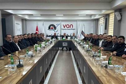 Başkan Memet Aslan sanayicilerle bir araya geldi