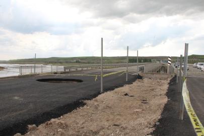 Batman Güney Çevre Yolu'nda obruk sonrası onarım süreci başladı