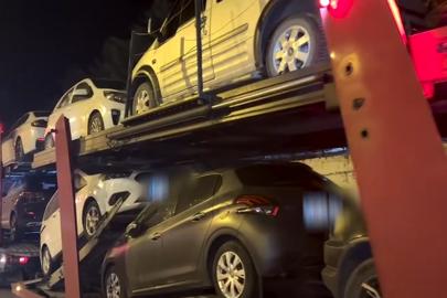 Batman'da çekicide taşınan otomobilden uyuşturucu çıktı