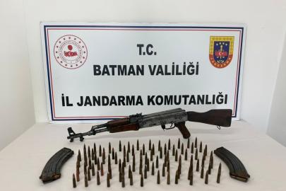 Batman'da ruhsatsız silah operasyonu: 2 tutuklama