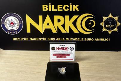Bilecik’te uyuşturucu operasyonu: Bir şüpheli yakalandı