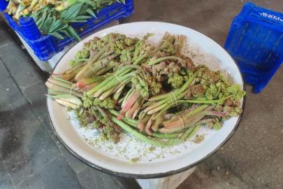 Bingöl'de "Yayla muzu" tezgâhlarda yerini aldı