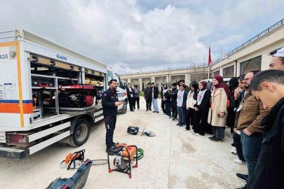 Elazığ’da gençlere yönelik afet farkındalık eğitimi