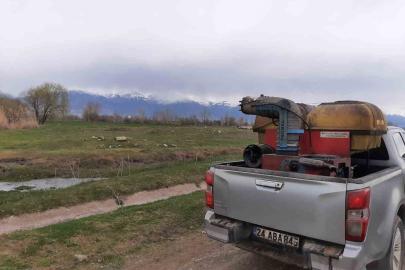 Erzincan’da larva ile mücadele çalışmaları başladı