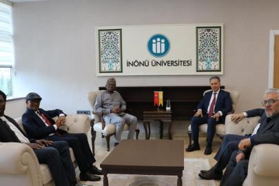 Gana Büyükelçisi’nden İnönü Üniversitesi’ne ziyaret