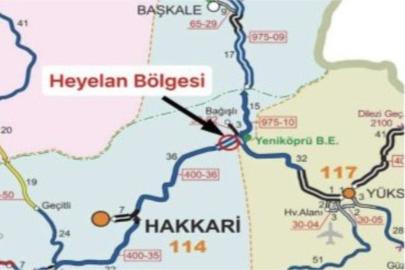 Hakkari-Van kara yolu heyelan nedeniyle geçici olarak ulaşıma kapatıldı