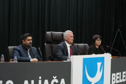 İzmir Aliağa Belediyesi'nin faaliyet raporuna onay